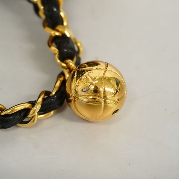 Chanel Chain Shoulder Patent Leather Black Gold Metal Fittings - Picture 7 of 9